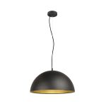 SLV Forchini M 50 Lampa Wisząca Stal Czarny | Nadaje Się Do 1x E27 