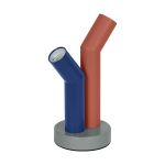 Ledvance Lampa Stołowa Decor Straw Stal Wielokolorowy | Nadaje Się Do 2X E27
