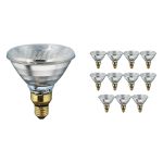 Opakowanie 12x Philips PAR38 IR 100W E27 230V przejrzysty
