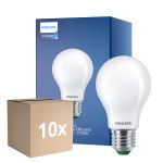 Opakowanie 10x Philips MASTER LED Żarówka Ultra Efficient E27 Gruszka Matowy 2.3W 485lm - 827 Bardzo Ciepła Biel | Zamienne 40W