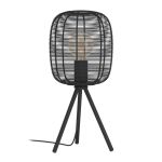 Eglo Lampa Stołowa Rinroe Stal Czarny | Nadaje Się Do 1x E27