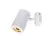 SLV Enola B Ściana i Lampa sufitowa Aluminium Valkoinen | Nadaje Się Do 1x GU10 