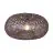 Good&Mojo Lampa sufitowa Arizona Rattan Burgundy S | Nadaje Się Do 1x E27 