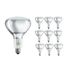 Opakowanie 10x Philips BR125 IR 250W E27 230-250V przejrzysty